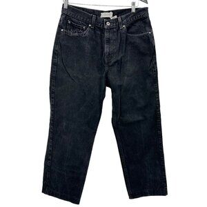 Sonoma Goods for Life Straight Fit Black Wash Denim Jeans 32 X 27